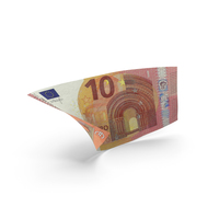 10欧元钞票法案PNG和PSD图像
