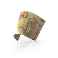 50 Euro Banknote Bill PNG & PSD Images