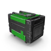 Portable Generator Green Used PNG & PSD Images
