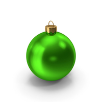 Christmas Ornament Green PNG & PSD Images