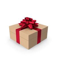 Cardboard Gift Box PNG & PSD Images