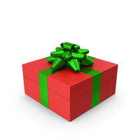 Gift Box Red Green PNG & PSD Images