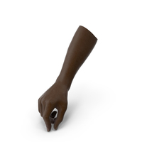 Hand black Holding a Writing Instrument Pose PNG & PSD Images
