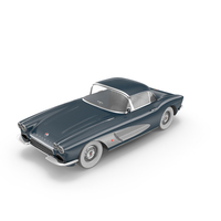 Corvette 1962 PNG和PSD图像