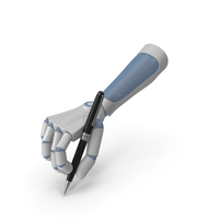 RoboHand Holding a Pen PNG & PSD Images