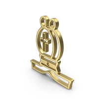 Bishop Logo Gold PNG & PSD Images