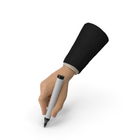 Suit Hand Holding a Black Marker Pen PNG & PSD Images