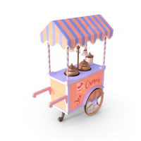 Ice Cream Cart PNG & PSD Images