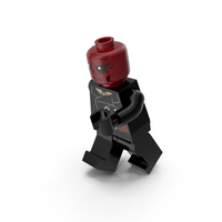 Lego Red Skull Running PNG & PSD Images