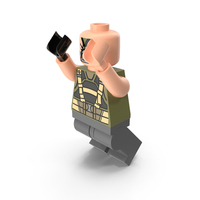 Lego Bane Dark Knight Jumping PNG & PSD Images