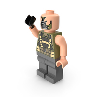Lego Bane Dark Knight Pose PNG & PSD Images