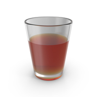 Glass Cup With Cognac PNG & PSD Images