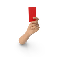 Hand Holding a Red Card PNG & PSD Images