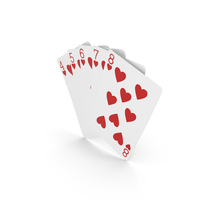 Poker Hand Straight Flush PNG & PSD Images