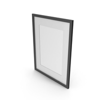 Wall Picture Frame Black PNG & PSD Images