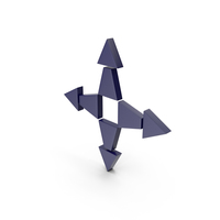 Arrow Dark Blue PNG & PSD Images
