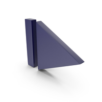 Arrow Dark Blue PNG & PSD Images