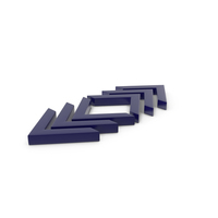 Arrow Dark Blue PNG & PSD Images