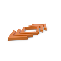 Arrow Orange PNG & PSD Images