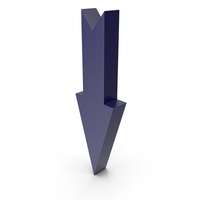 Arrow Dark Blue PNG & PSD Images