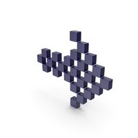 Arrow Dark Blue PNG & PSD Images