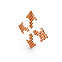 Arrow Orange PNG & PSD Images