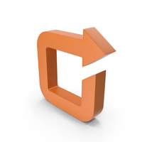 Arrow Orange PNG & PSD Images