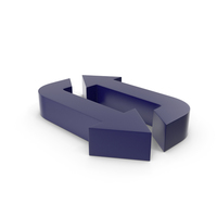 Arrow Dark Blue PNG & PSD Images