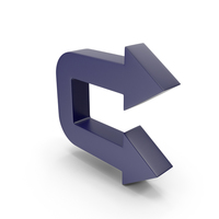 Arrow Dark Blue PNG & PSD Images