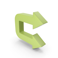 Arrow Light Green PNG & PSD Images