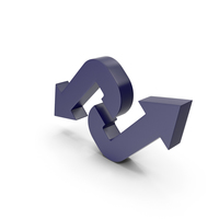 Arrow Dark Blue PNG & PSD Images
