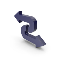 Arrow Dark Blue PNG & PSD Images