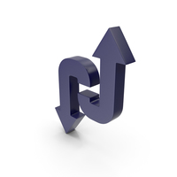 Arrow Dark Blue PNG & PSD Images