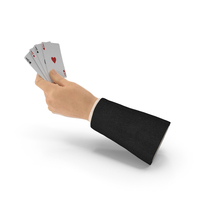 Suit Hand Holding Aces PNG & PSD Images