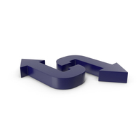 Arrow Dark Blue PNG & PSD Images