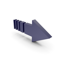 Arrow Dark Blue PNG & PSD Images