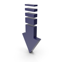 Arrow Dark Blue PNG & PSD Images