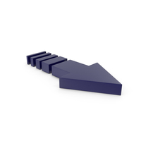 Arrow Dark Blue PNG & PSD Images