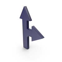 Arrow Dark Blue PNG & PSD Images