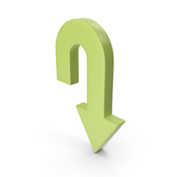 Arrow Light Green PNG & PSD Images