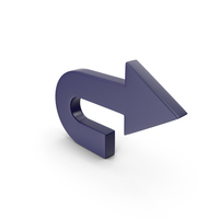Arrow Dark Blue PNG & PSD Images