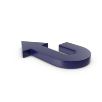 Arrow Dark Blue PNG & PSD Images