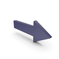 Arrow Dark Blue PNG & PSD Images