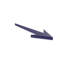Arrow Dark Blue PNG & PSD Images
