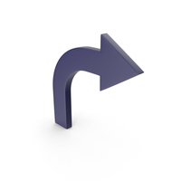Arrow Dark Blue PNG & PSD Images