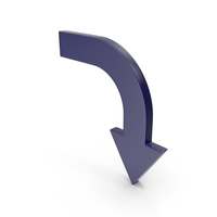 Arrow Dark Blue PNG & PSD Images