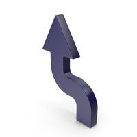 Arrow Dark Blue PNG & PSD Images