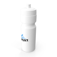 Sports Bottle White PNG & PSD Images
