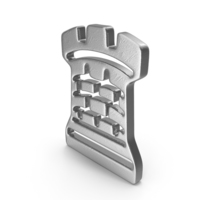 Rook Logo Silver PNG & PSD Images