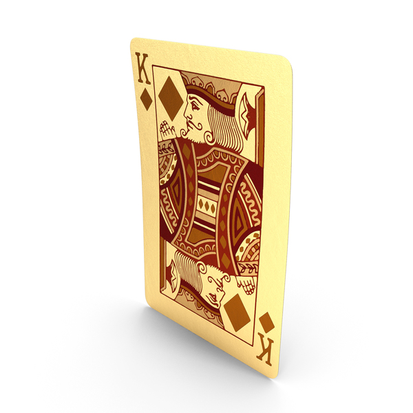 Golden Playing Cards King of Diamonds PNG Images & PSDs for Download |  PixelSquid - S114198745